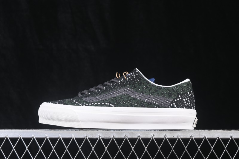 Vans Old Skool 36 Knit High-End Casual Skateboarding Shoes with Breathable Knit Upper - VN000EFKEMU