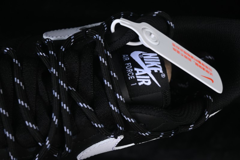 Nike Air Force 1 '07 Low Casual Skateboarding Shoes with Premium Leather Upper - FZ0627-010