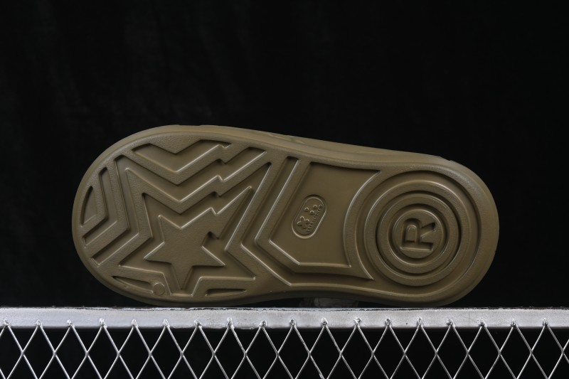 Bape EVA Ape Head Comfortable All-Match One-Band Slipper - M322911 Olive Green