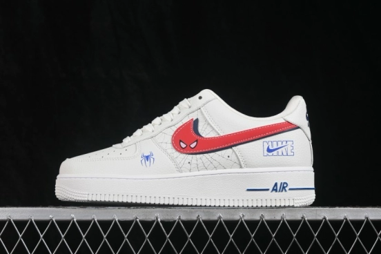 Nike Air Force 1 '07 Low Basketball Casual Shoes with Air-Sole Cushioning - WY0655-116