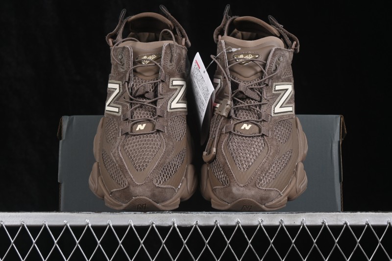 New Balance 9060 Retro Running Lifestyle Sneakers with Cushioning Support - U90606CJ