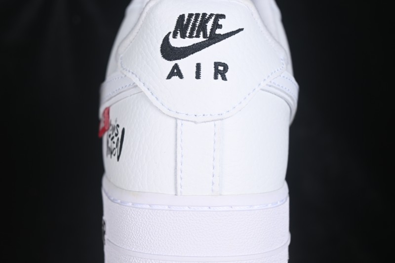 Nike Air Force 1 '07 Low Basketball Shoes with Full-Length Air Cushion - WY0655-109