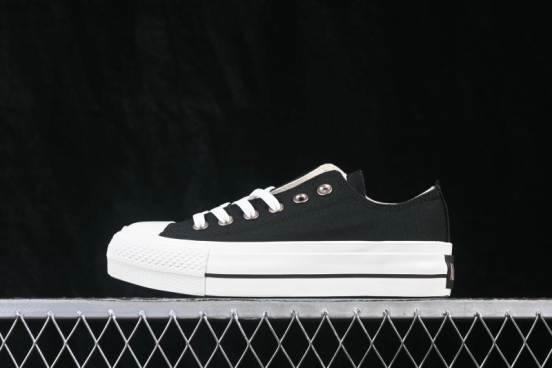 Converse All Star Platform Chunky Low-Top Casual Skate Shoes - 5SE971
