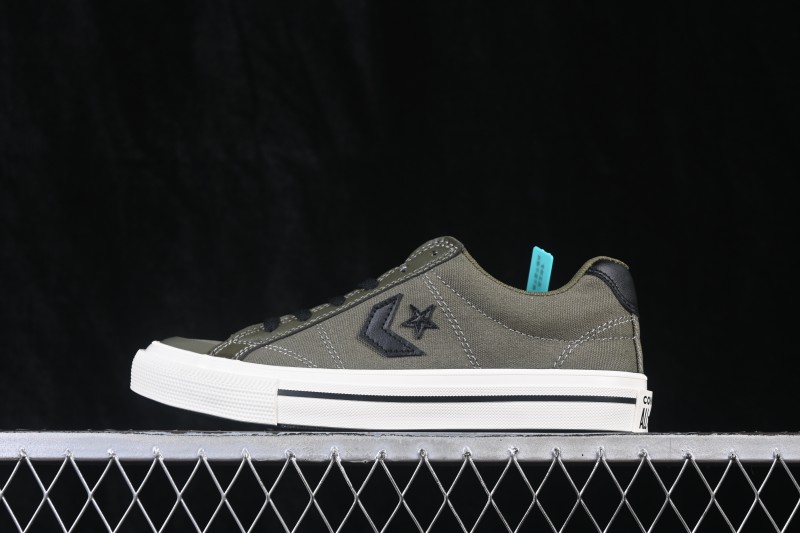 Converse Sport Casual Round-Toe Low-Top Canvas Shoes with Lace-Up Design - A12748C