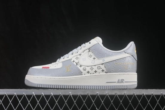 Nike Air Force 1 '07 Low Basketball Shoes with Classic Cushioning and Durable Leather Upper - GS2288-013