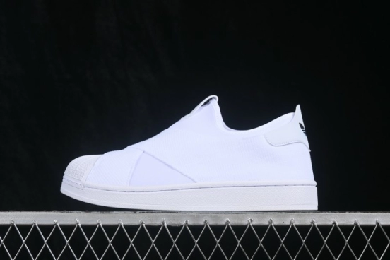 Adidas Originals Superstar Lace-Up Casual Skateboarding Shoes with Shell Toe - KH8209