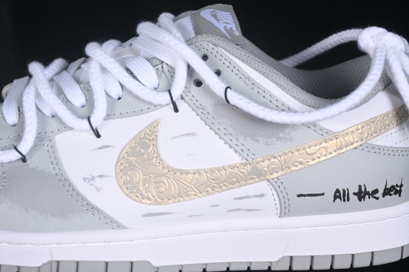 Nike SB Dunk Low Tie-Dye Anniversary Custom Low-Top Skateboarding Shoes - HF5441-105