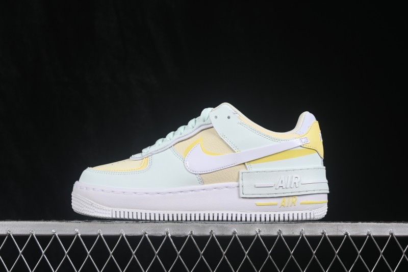 Nike Air Force 1 Shadow Lightweight Lifted Low-Top Casual Sneakers - DZ1847-301