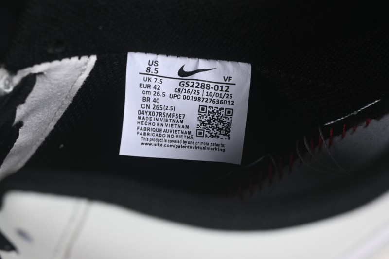 Nike Air Force 1 '07 Low Collaboration Skateboarding Shoes with Full-Length Air Cushion - GS2288-012
