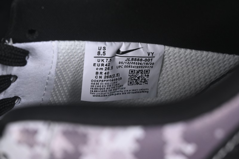 Nike Air Force 1 '07 Low Collaboration Casual Skateboarding Shoes with Full-Length Air Cushion - JL8888-001