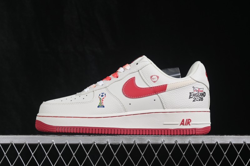 Nike Air Force 1 '07 Low World Cup Theme Air Force One Low-Top Casual Sneakers - DW8806-026