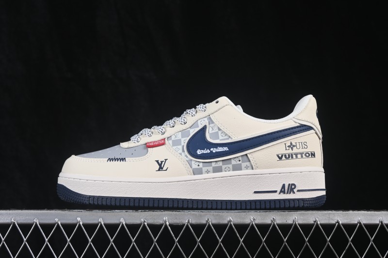 Nike Air Force 1 '07 Low Collaboration Skateboarding Shoes with Full-Length Air Cushion - LF6688-005
