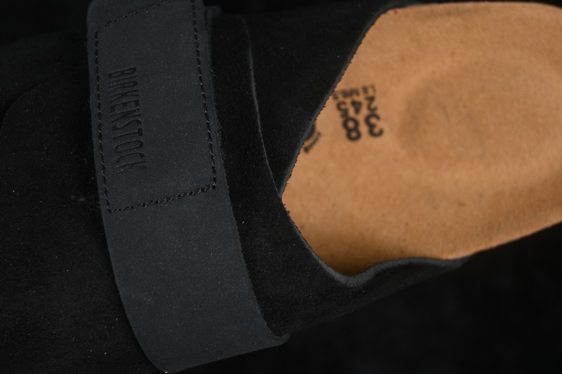 Birkenstock Sheepskin Lined Shearling Sandals with Cork-Latex Footbed - 1015573