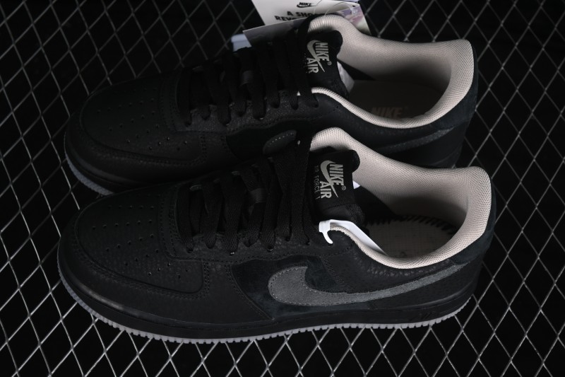 Nike Air Force 1 '07 Low Basketball Sneakers with Classic Leather Upper - IQ9791-001