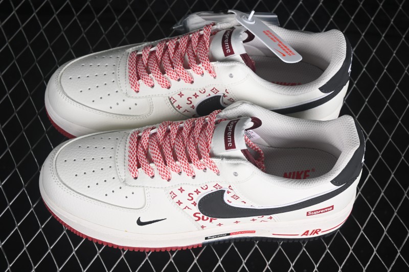 Nike Air Force 1 '07 Low Basketball Shoes with Full-Length Air Cushion - IH0640-163