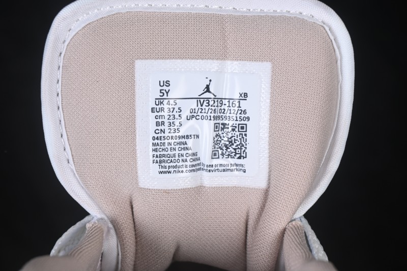 Nike Air Jordan 1 Low AJ1 White Pink Blue Low-Top Retro Cultural Basketball Shoes - IV3219-161