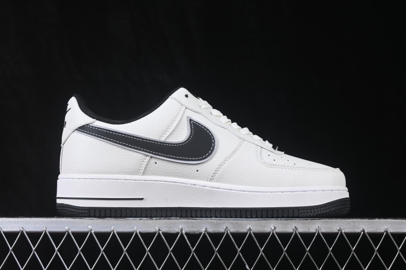 Nike Air Force 1 '07 Low Retro Casual Sneakers with Full-Length Air Cushion - WY0655-117