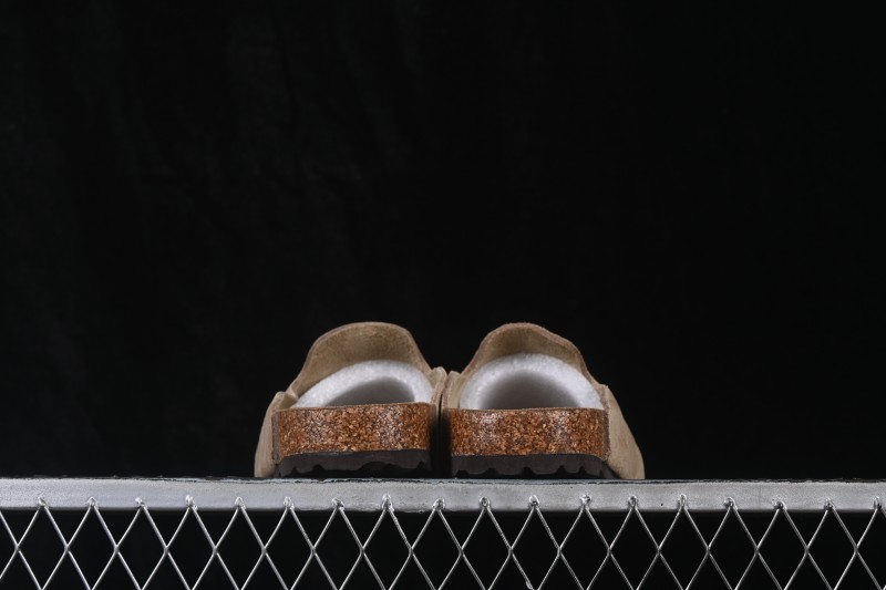 Birkenstock Suede Shearling Lined Clogs - 1033164