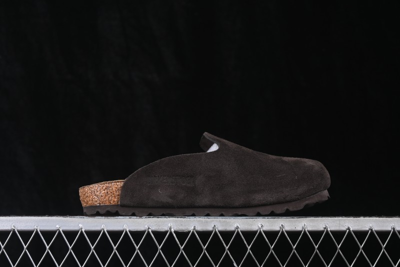 Birkenstock Suede Lambswool Cork Sandals - 1033164