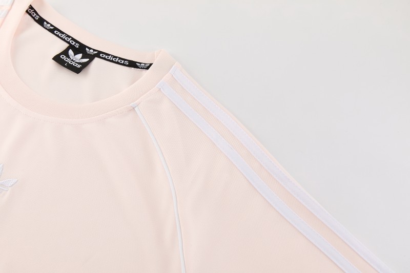 26/27 Adidas AD15 Pink Short Sleeve+Soccer Shorts