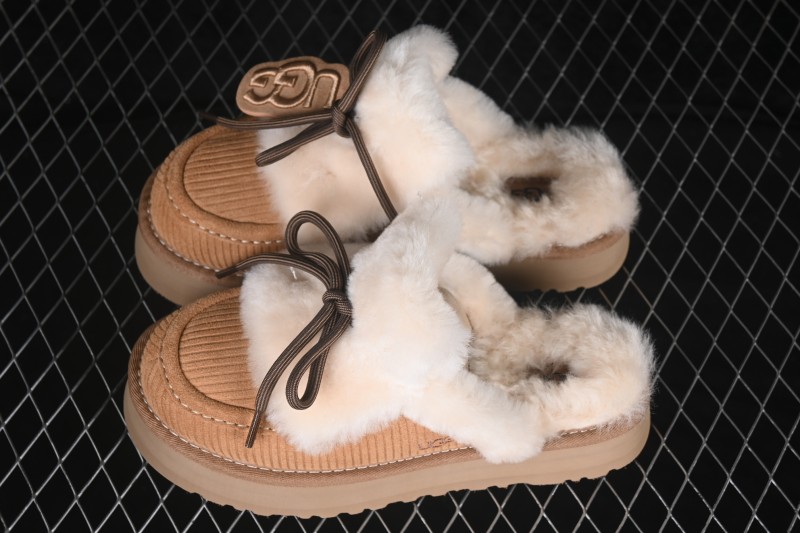 UGG Disquette Heritage Cookie EVA Round Toe Slip-On Padded Slippers - 1180360 CHE