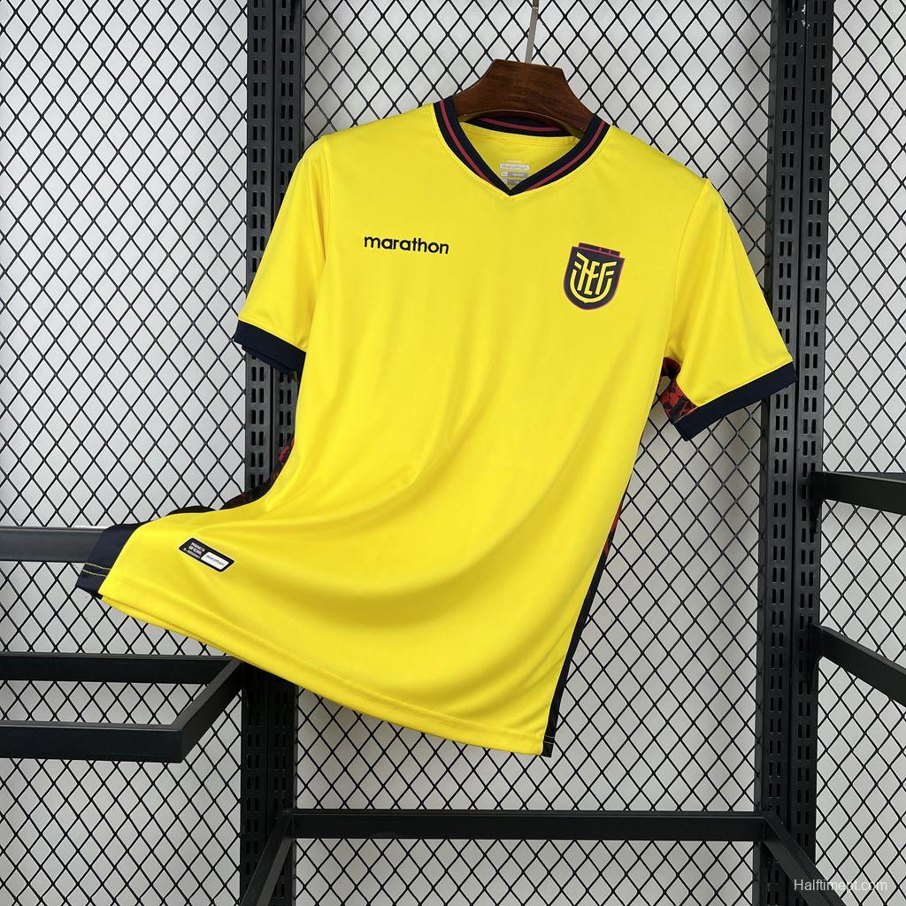 2026 Mens Ecuador World Cup Home Jersey