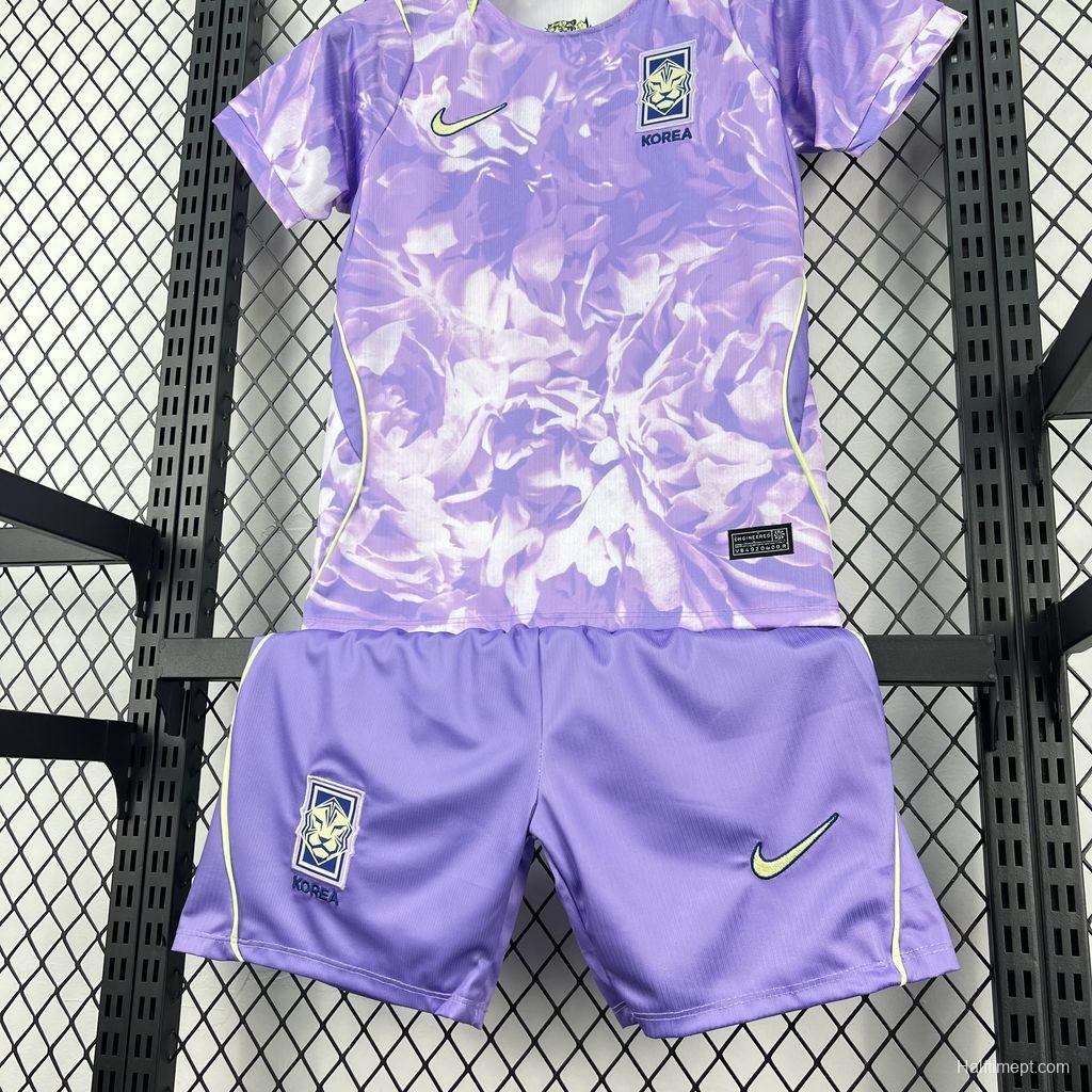 2026 Kids South Korea World Cup Away Kit