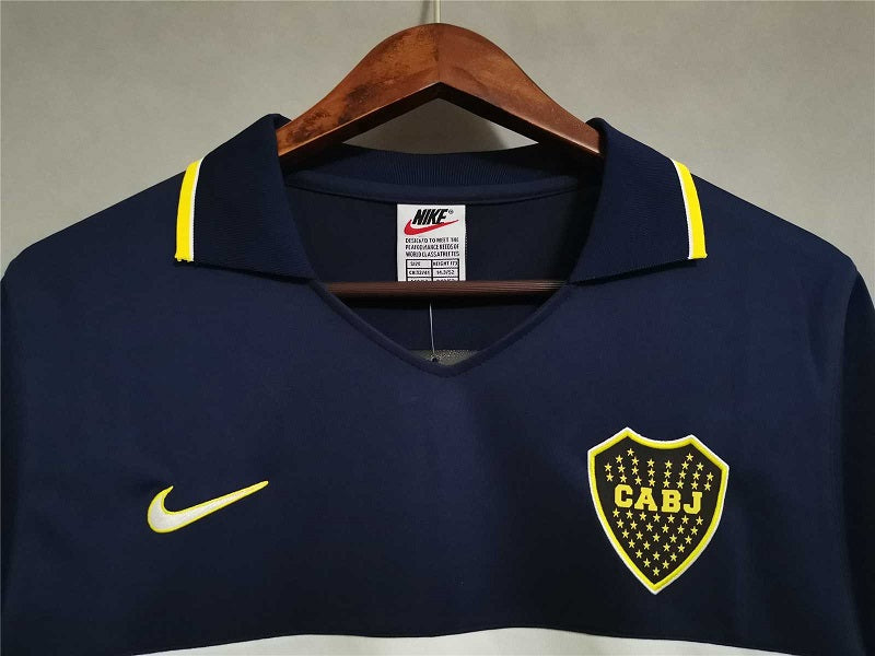 Retro 96/97 Boca Juniors Home Soccer Jersey