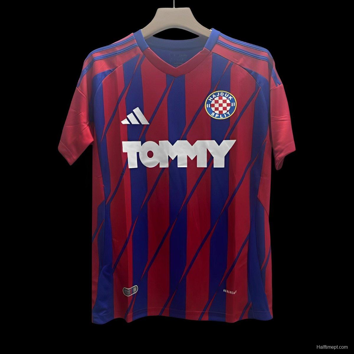24/25 Hajduk Split Home Jersey