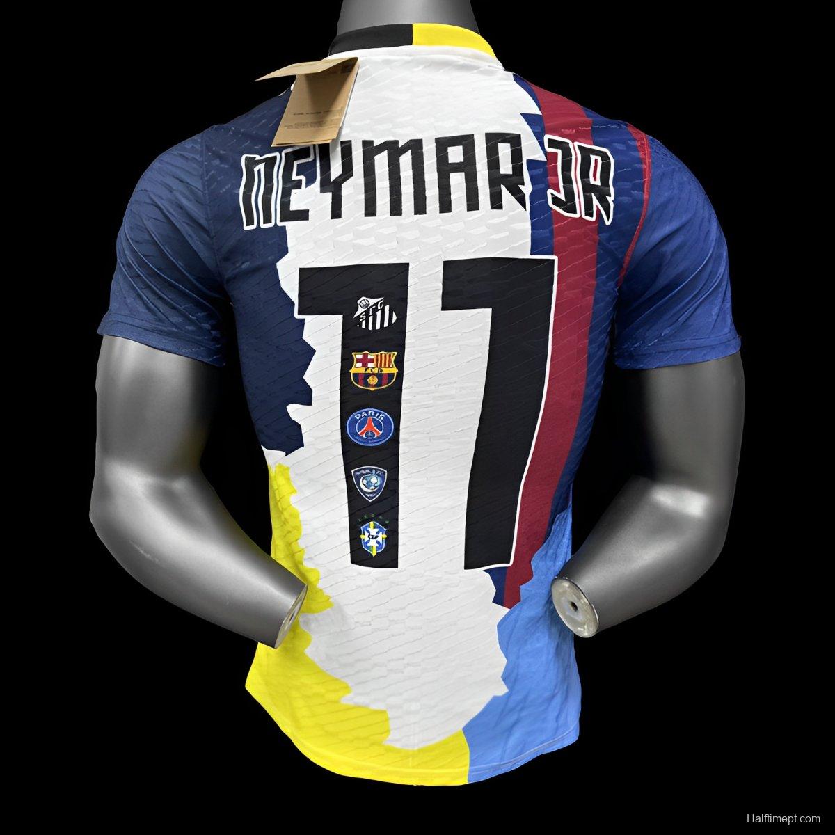 Player Version 25/26 Neymar JR Barcelona/PSG/Santos Special Jersey