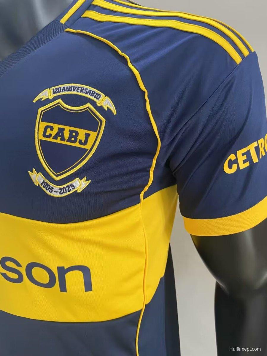 25/26 Boca Juniors 125Th Anniversary Jersey