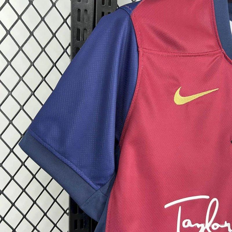 24/25 Barcelona x Taylor Swift Home Special Jersey