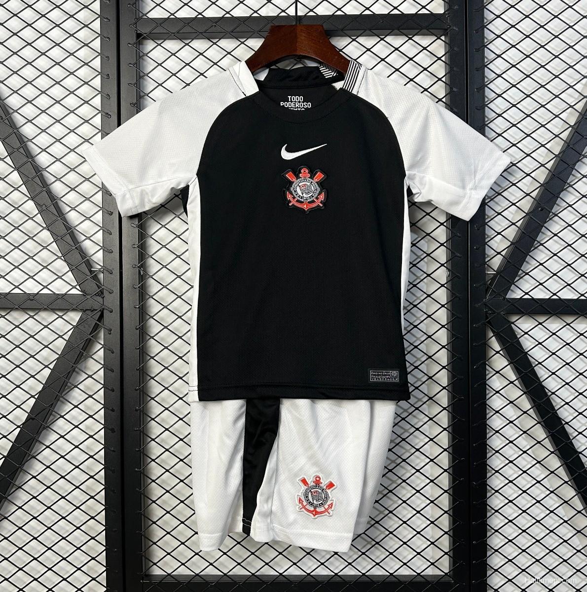 25/26 Kids Corinthians Home Size 16-28 Jersey