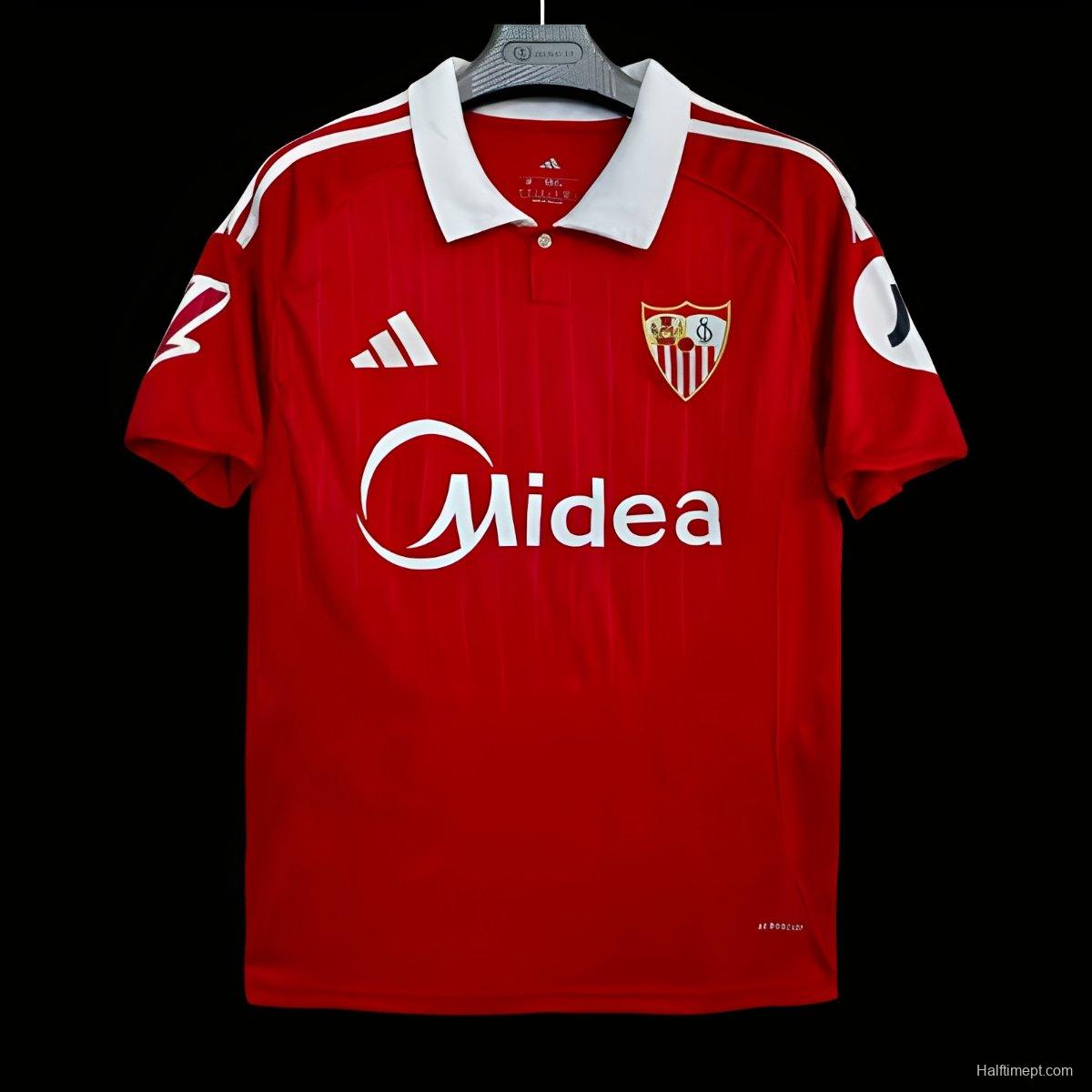 25/26 Valencia Away Red Jersey