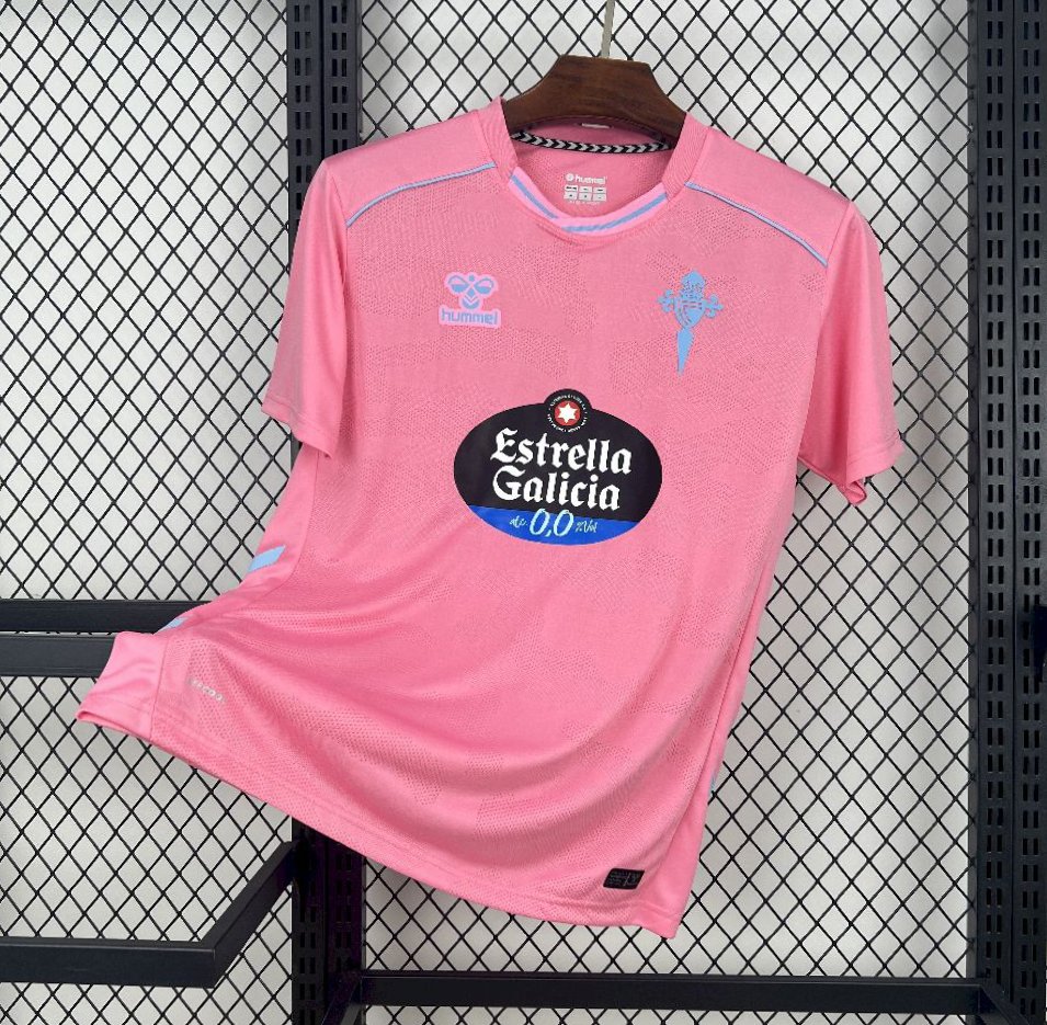 25/26 Celta de Vigo Third Pink Jersey
