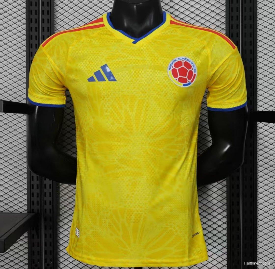 Player Version 2025 Colombia Home Jersey
