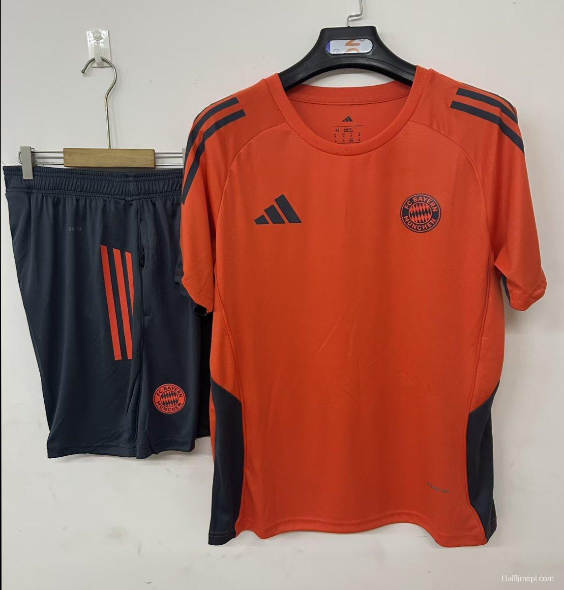 25/26 Bayern Munich Training Jersey Orange+ Shorts