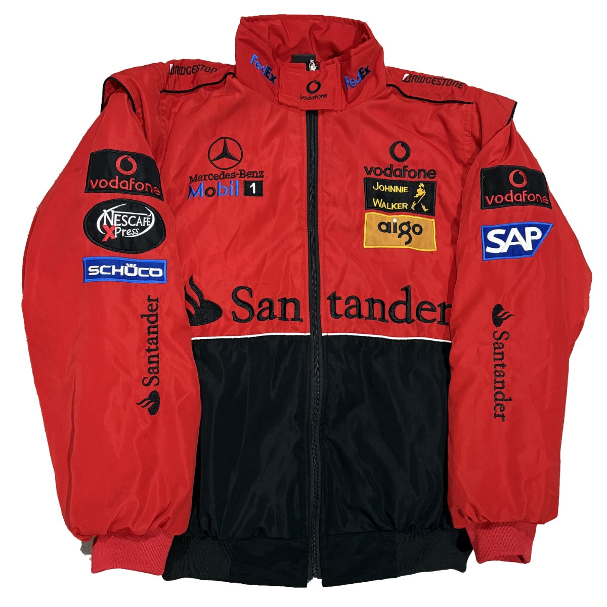 2025 New Adult F1 MOTO Jacket Ebroidered Cotton Padded F 1 Racing Jacket