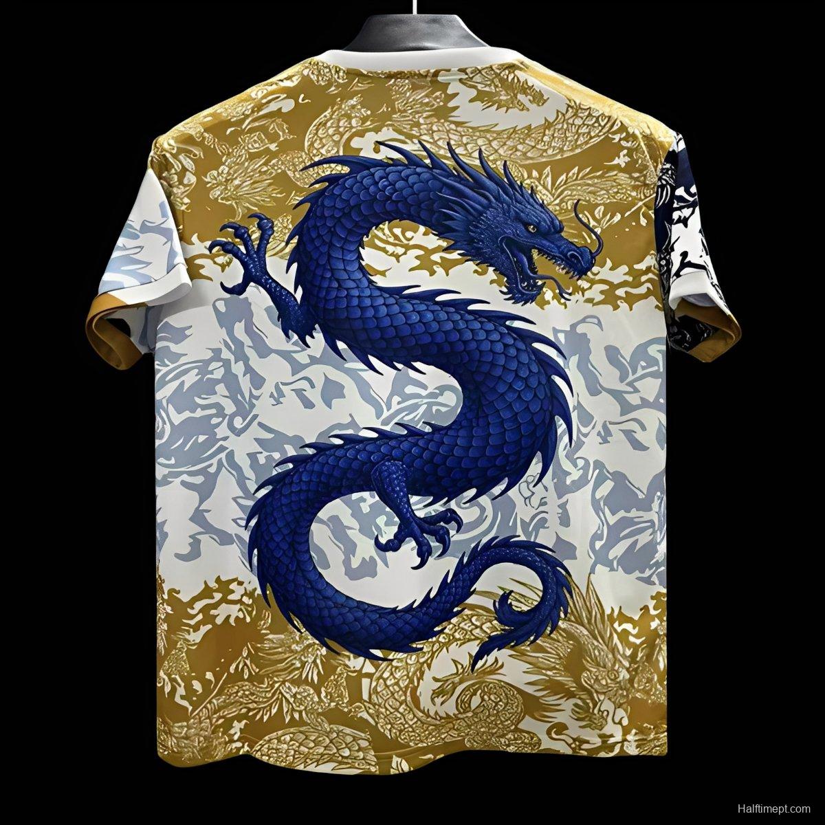 25/26 FC Porto White with Chinese Dragon Jersey