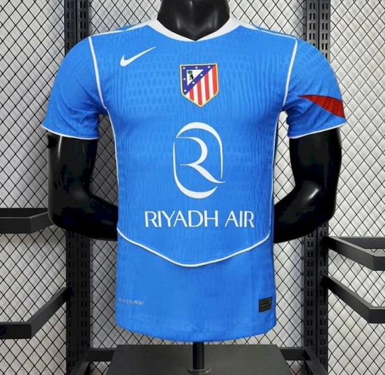 2025/26 Player Version Mens Atletico Madrid Third Jersey