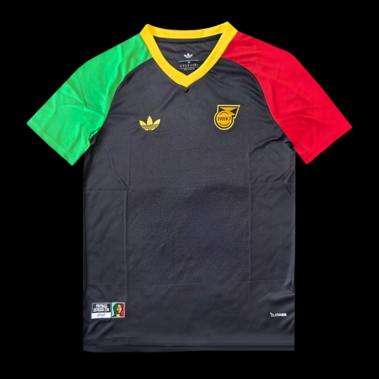 2026 Jamaica 26 x Bob Marley Away Pre Match Jersey