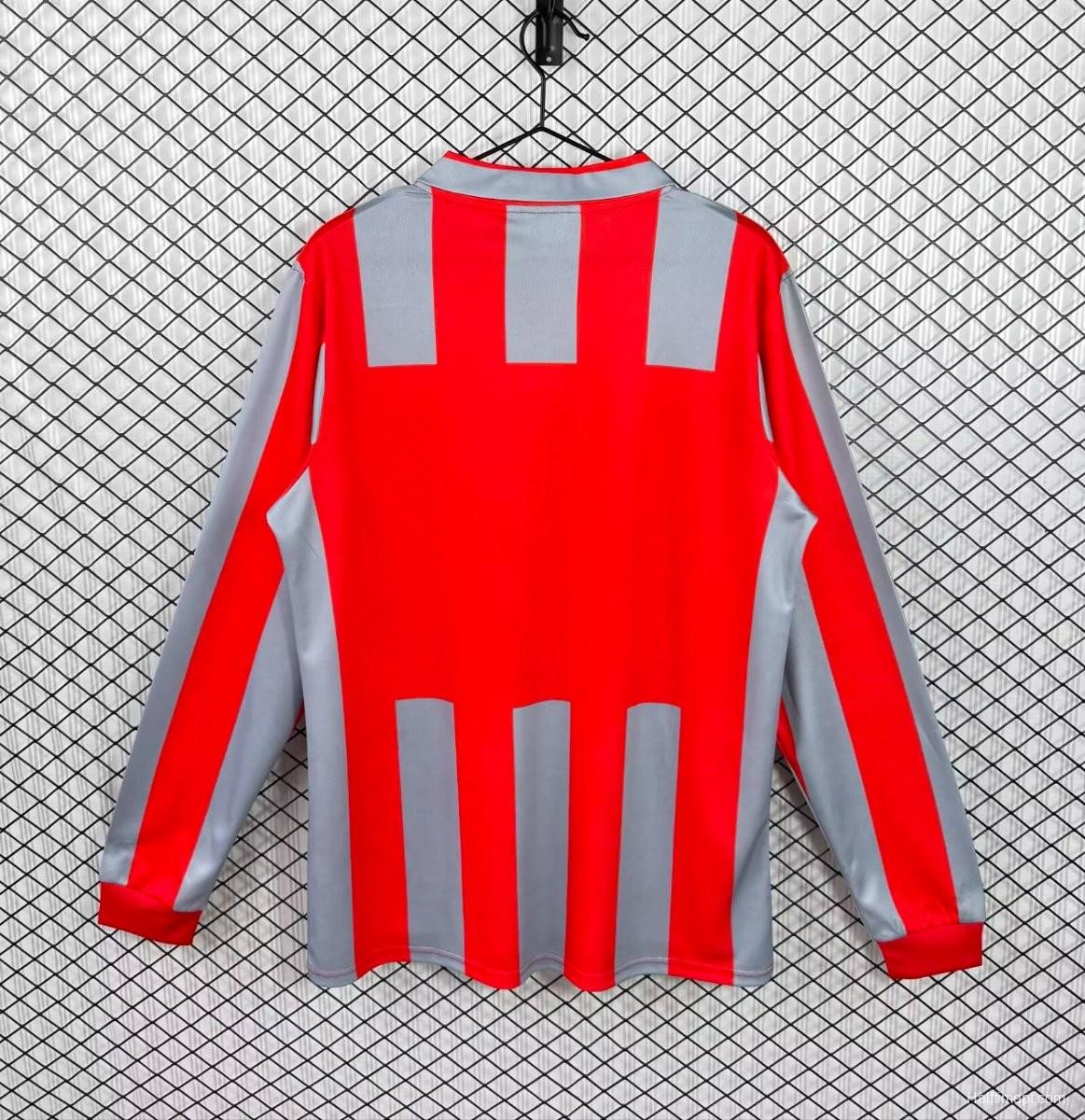 Retro 1995/96 US Cremonese Home Long Sleeve Jersey