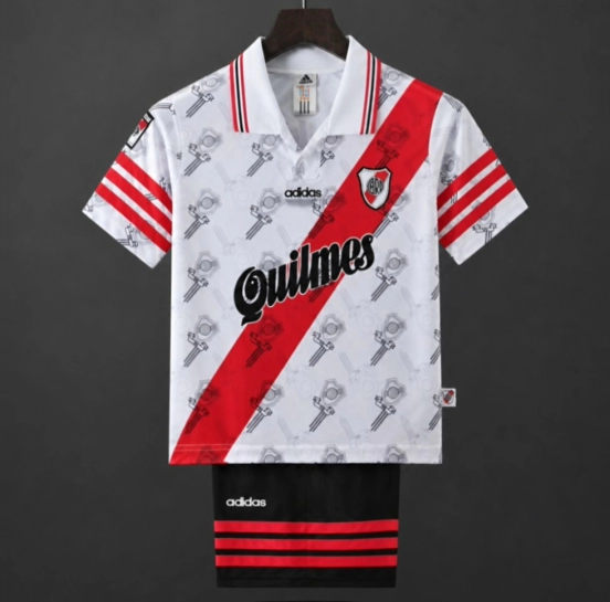 Retro 96/97 Kids River Plate Home Jersey