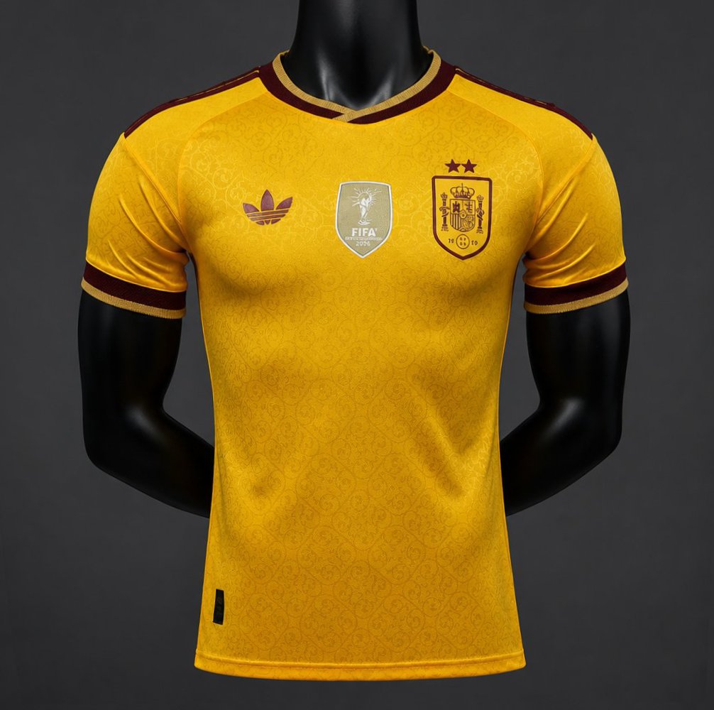 Player Version 26/27 Spain Special Edition Yellow 2 Stars Jersey