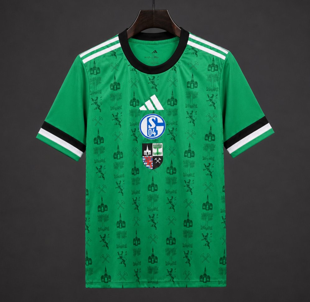 25/26 Schalke 04 100th Centennial Green Jersey