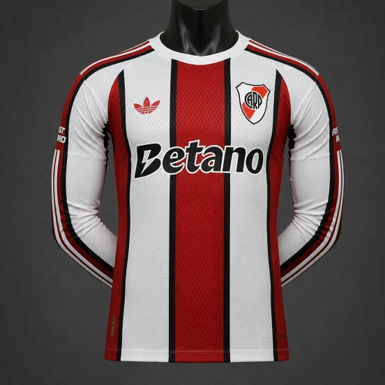 Player Version 26/27 River Plate Away Long Sleeve Jersey